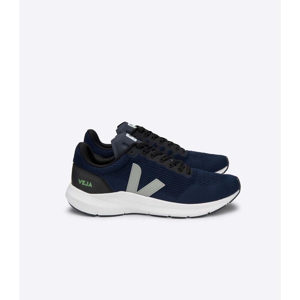 Women\'s Veja MARLIN LT V KNIT NIL Running Shoes Navy | ZA 376QMA